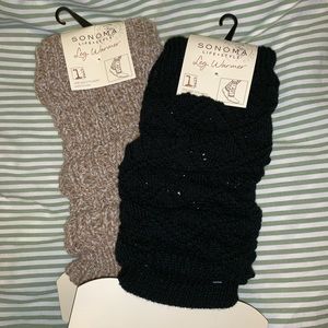 NWT Sonoma Leg Warmers - Pack of Two!